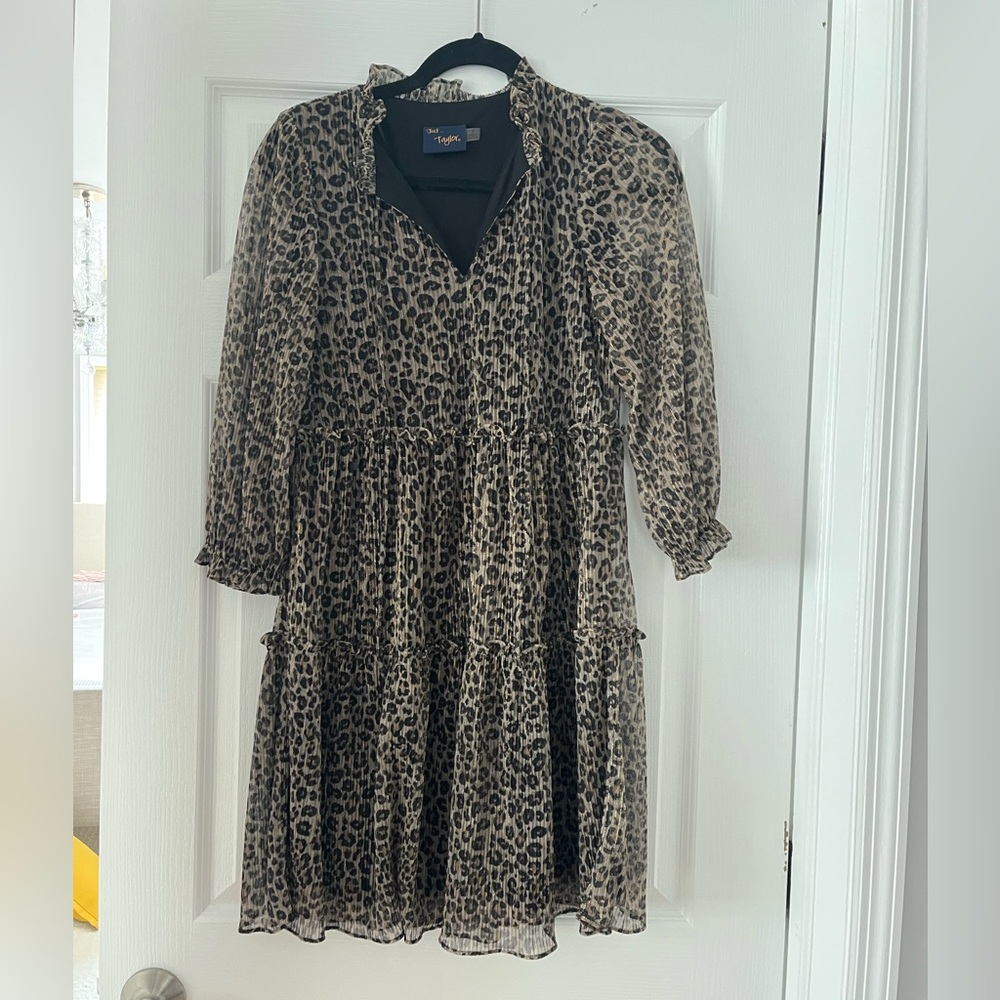 Leopard Print Dress